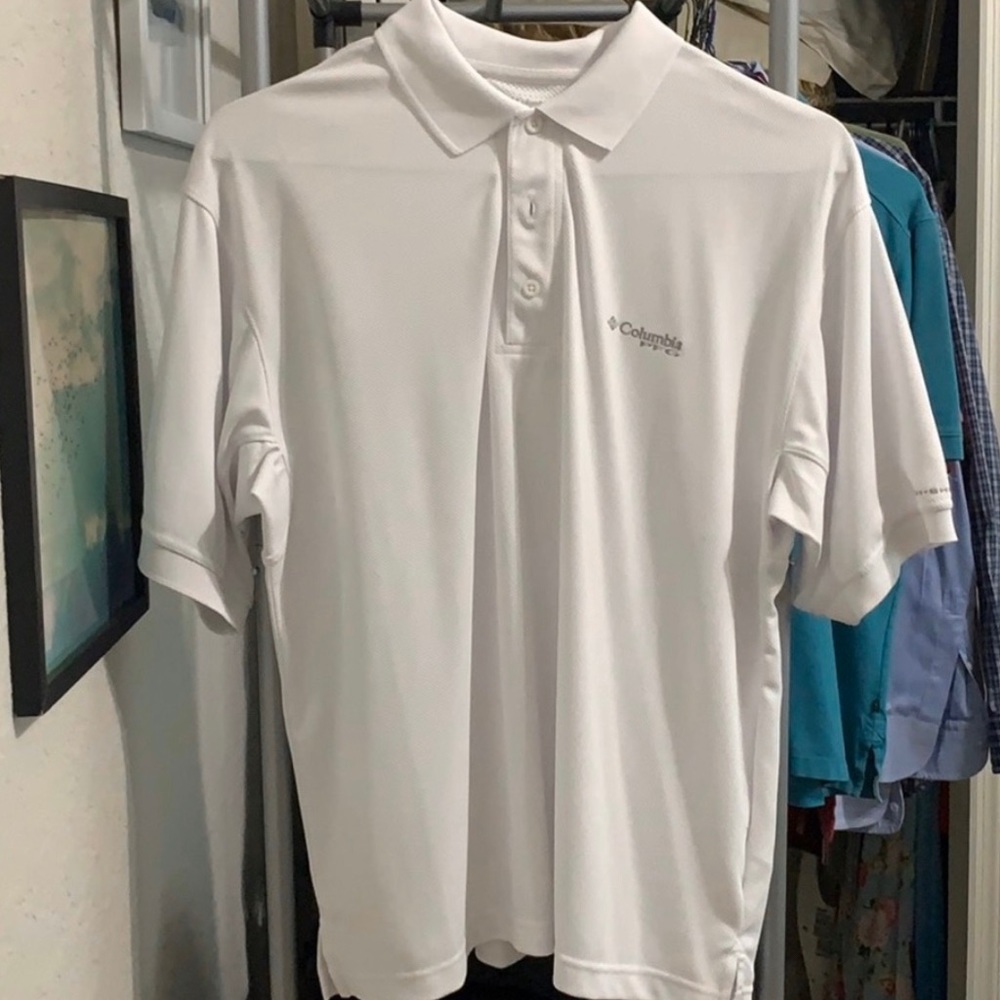 Men’s Columbia dri fit polo